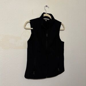 Port Authority Black Zip-Up Vest